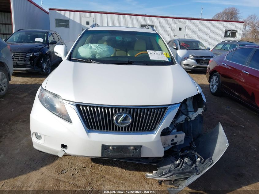 2010 Lexus Rx 350 VIN: 2T2BK1BA2AC070942 Lot: 43973642