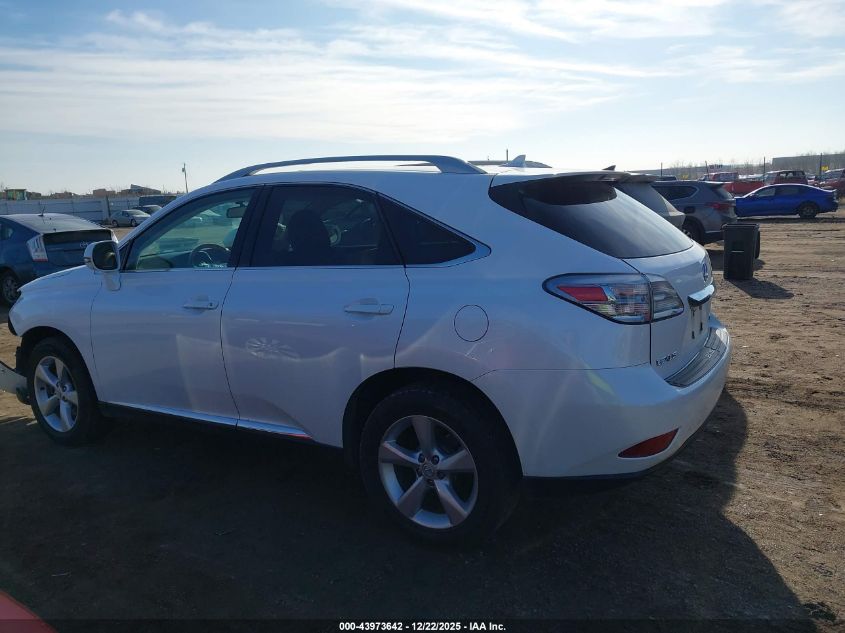 2010 Lexus Rx 350 VIN: 2T2BK1BA2AC070942 Lot: 43973642