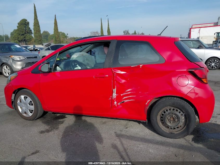2015 Toyota Yaris L/Le VIN: VNKJTUD31FA052917 Lot: 43973643