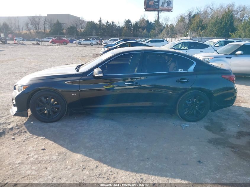 2017 Infiniti Q50 3.0T Premium VIN: JN1EV7AR0HM840297 Lot: 43973644