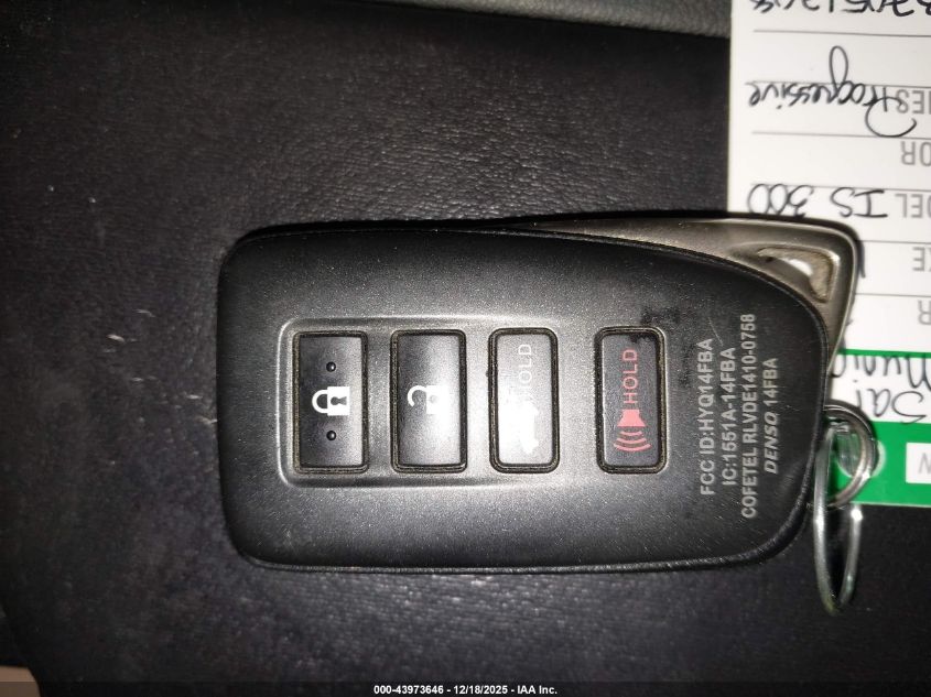 2017 Lexus Is 300 VIN: JTHCM1D2XH5021082 Lot: 43973646