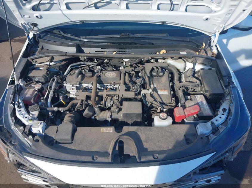 2022 Toyota Corolla Hybrid Le VIN: JTDEAMDE4N3001173 Lot: 43973652