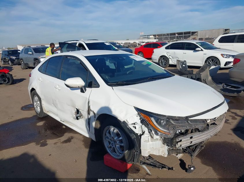 2022 Toyota Corolla Hybrid Le VIN: JTDEAMDE4N3001173 Lot: 43973652