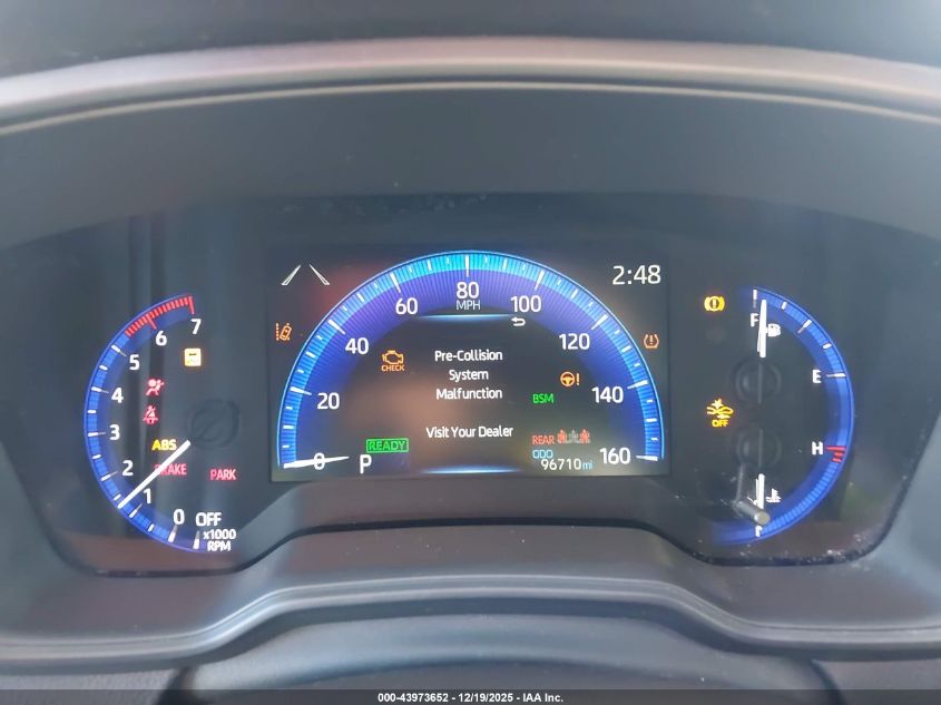 2022 Toyota Corolla Hybrid Le VIN: JTDEAMDE4N3001173 Lot: 43973652