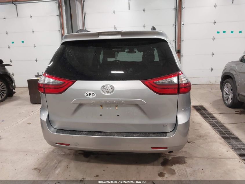 2020 Toyota Sienna Le 8-Passenger VIN: 5TDKZ3DC1LS052937 Lot: 43973653
