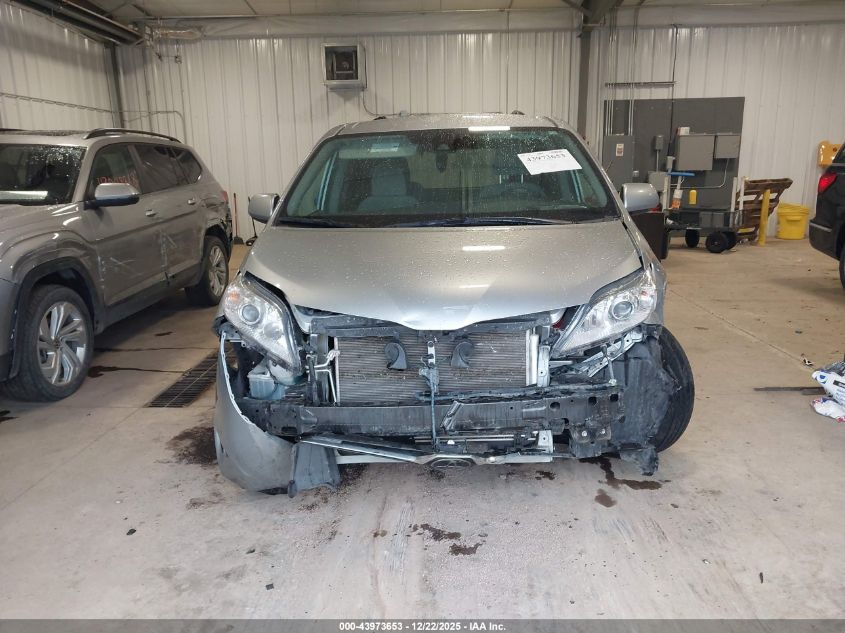 2020 Toyota Sienna Le 8-Passenger VIN: 5TDKZ3DC1LS052937 Lot: 43973653