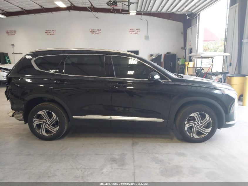 2022 Hyundai Santa Fe Sel VIN: 5NMS24AJ4NH477197 Lot: 43973662