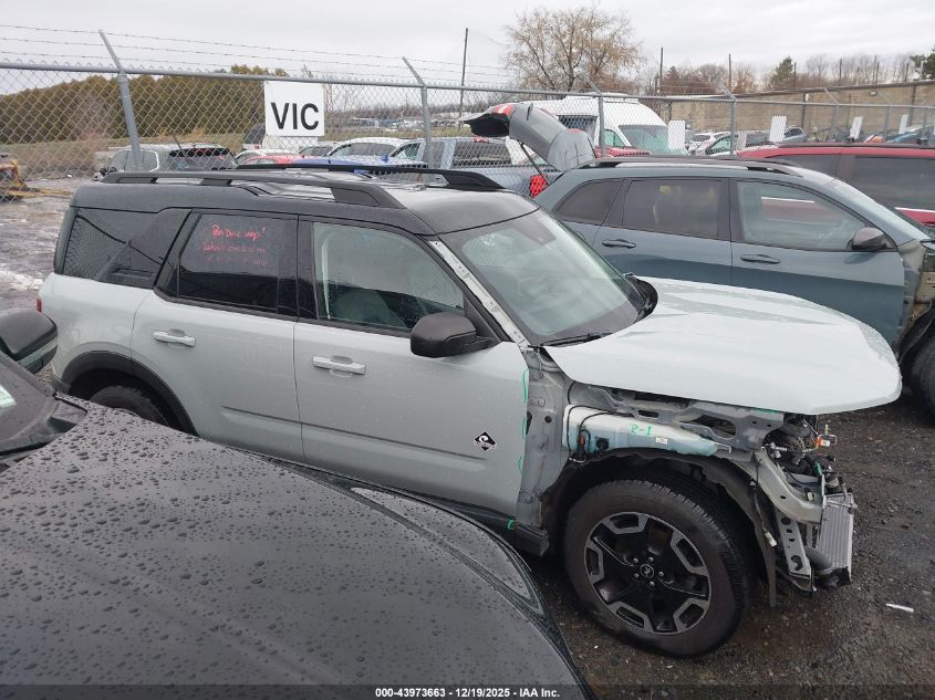 2021 Ford Bronco Sport Outer Banks VIN: 3FMCR9C60MRB12628 Lot: 43973663