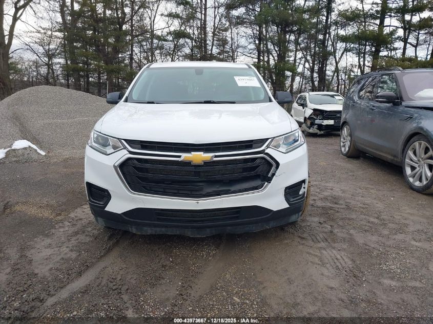 2021 Chevrolet Traverse Awd Ls VIN: 1GNEVFKW4MJ224052 Lot: 43973667