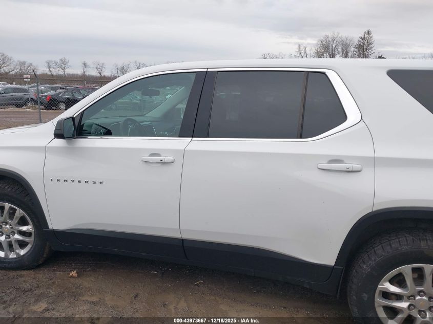 2021 Chevrolet Traverse Awd Ls VIN: 1GNEVFKW4MJ224052 Lot: 43973667