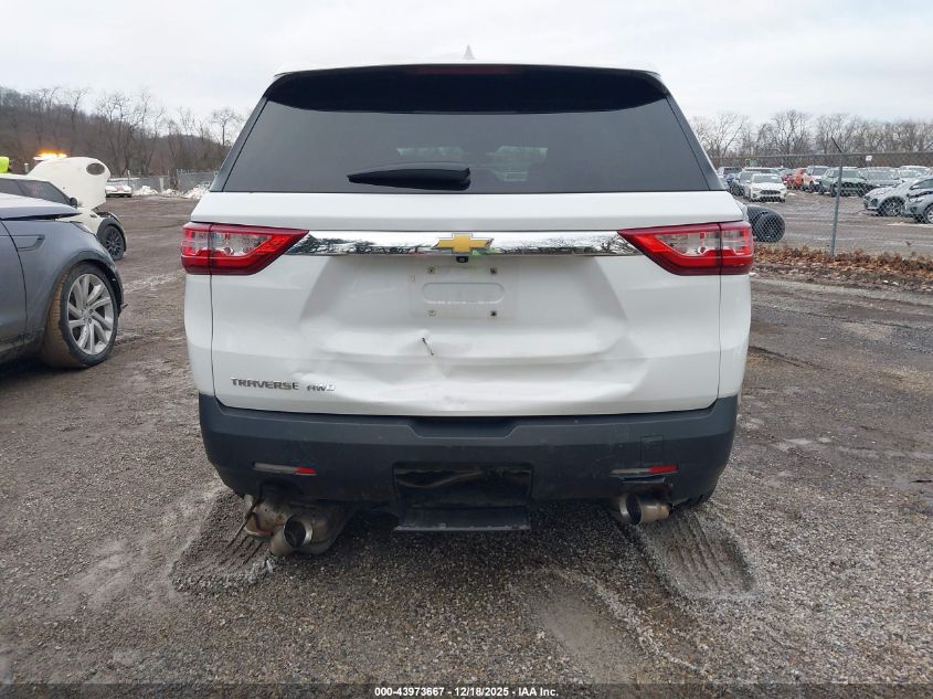2021 Chevrolet Traverse Awd Ls VIN: 1GNEVFKW4MJ224052 Lot: 43973667