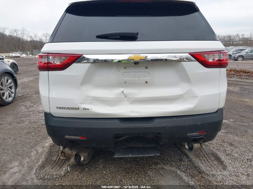 2021 Chevrolet Traverse Awd Ls VIN: 1GNEVFKW4MJ224052 Lot: 43973667