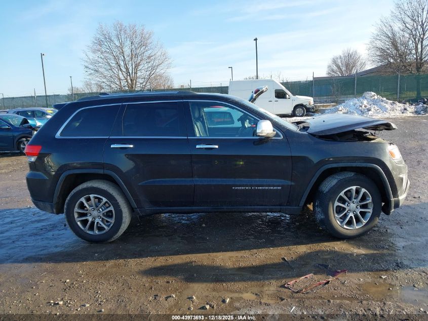 2014 Jeep Grand Cherokee Limited VIN: 1C4RJFBG7EC215656 Lot: 43973693