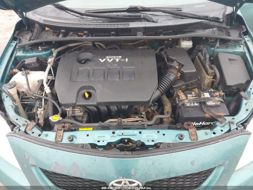 2010 Toyota Corolla Le VIN: JTDBU4EE9A9115296 Lot: 43973695