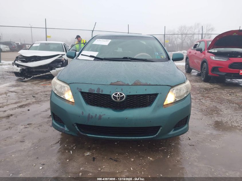 2010 Toyota Corolla Le VIN: JTDBU4EE9A9115296 Lot: 43973695