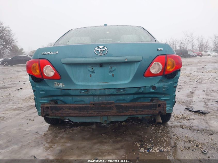 2010 Toyota Corolla Le VIN: JTDBU4EE9A9115296 Lot: 43973695