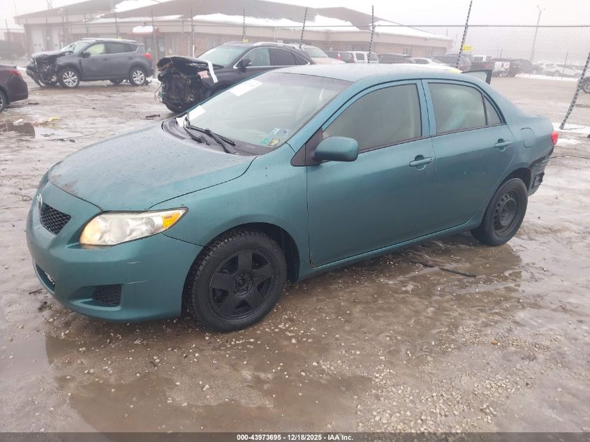 2010 Toyota Corolla Le VIN: JTDBU4EE9A9115296 Lot: 43973695