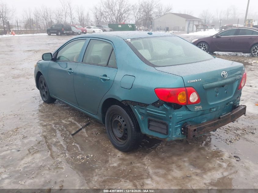 2010 Toyota Corolla Le VIN: JTDBU4EE9A9115296 Lot: 43973695