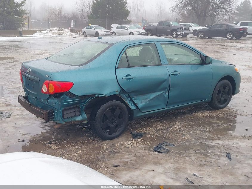 2010 Toyota Corolla Le VIN: JTDBU4EE9A9115296 Lot: 43973695