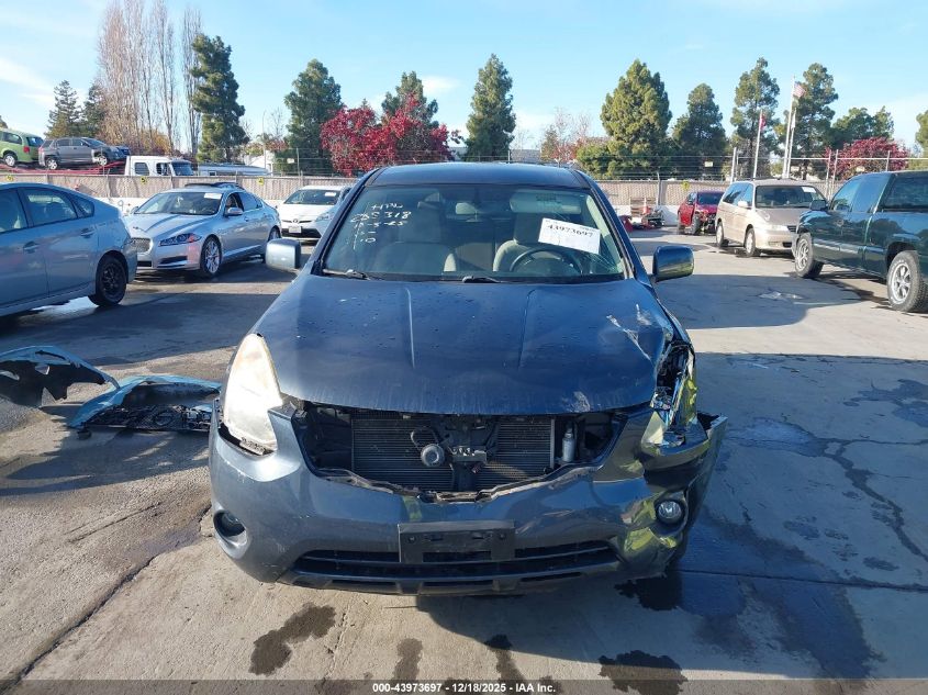 2013 Nissan Rogue S VIN: JN8AS5MV6DW624930 Lot: 43973697