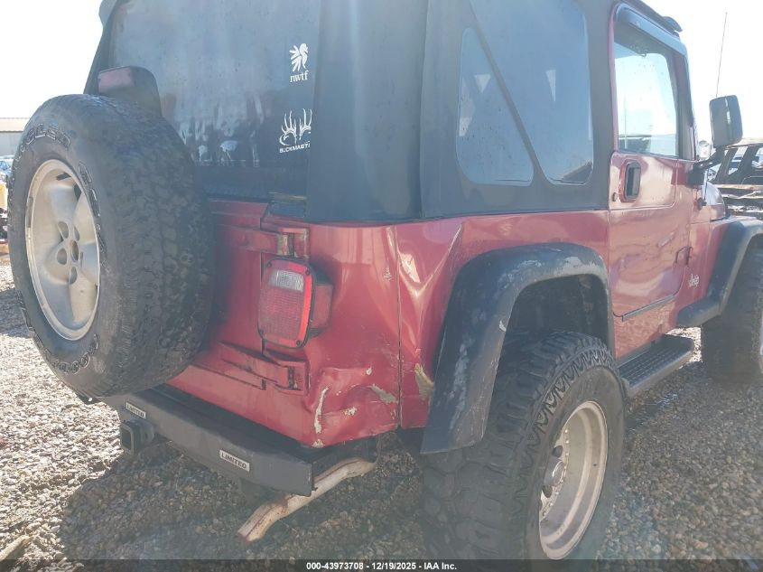 1999 Jeep Wrangler Se VIN: 1J4FY29P9XP479352 Lot: 43973708