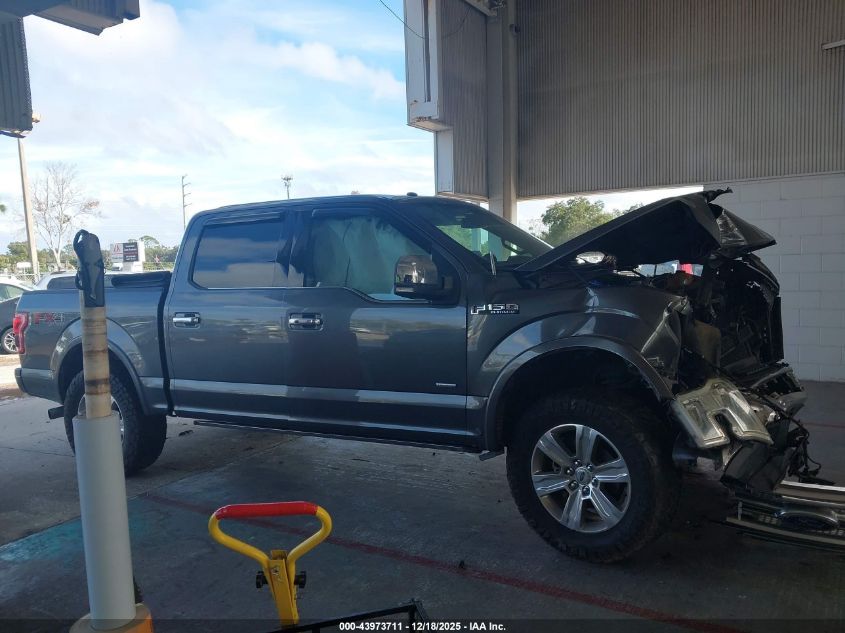 2015 Ford F-150 Platinum VIN: 1FTEW1EG6FFB29351 Lot: 43973711