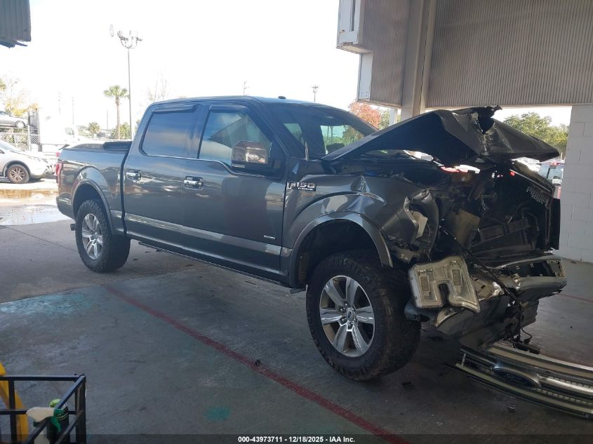 2015 Ford F-150 Platinum VIN: 1FTEW1EG6FFB29351 Lot: 43973711