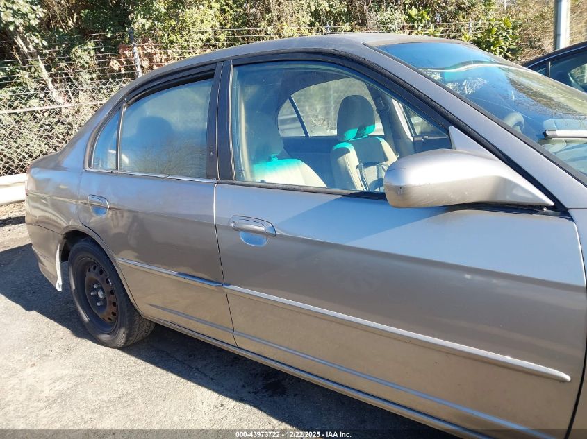 2005 Honda Civic Lx VIN: 2HGES16505H628539 Lot: 43973722