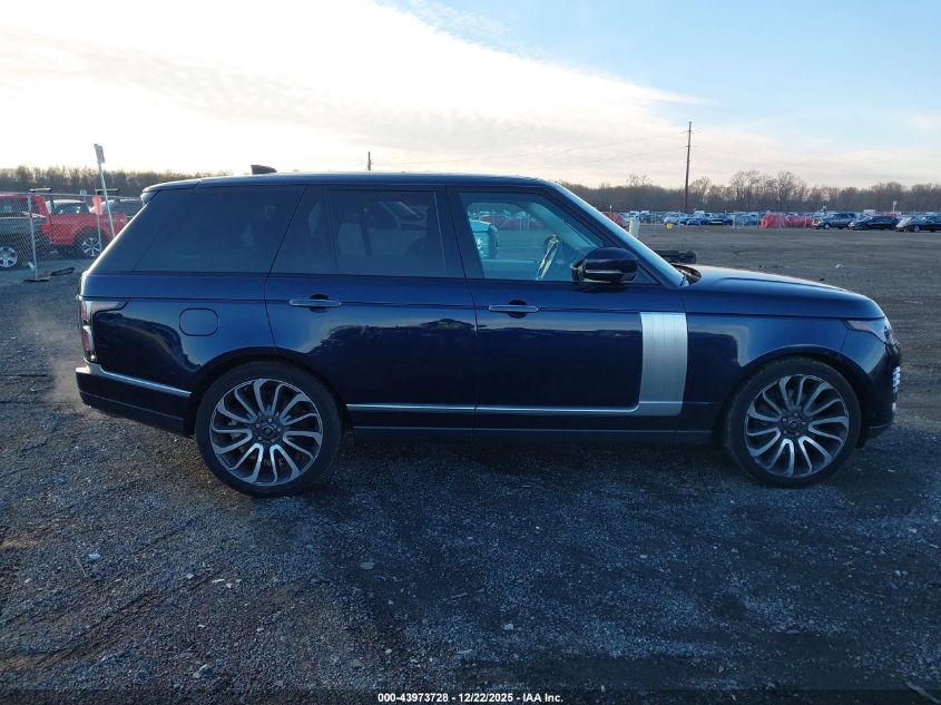 2018 Land Rover Range Rover 5.0L V8 Supercharged Autobiography VIN: SALGV2REXJA508359 Lot: 43973728
