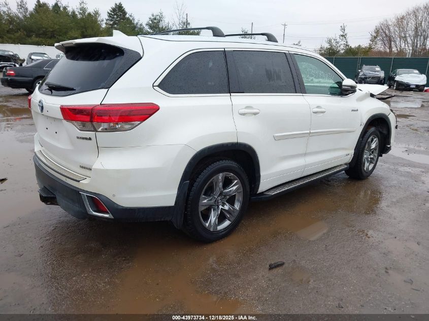 2018 Toyota Highlander Hybrid Limited Platinum VIN: 5TDDGRFH2JS047348 Lot: 43973734