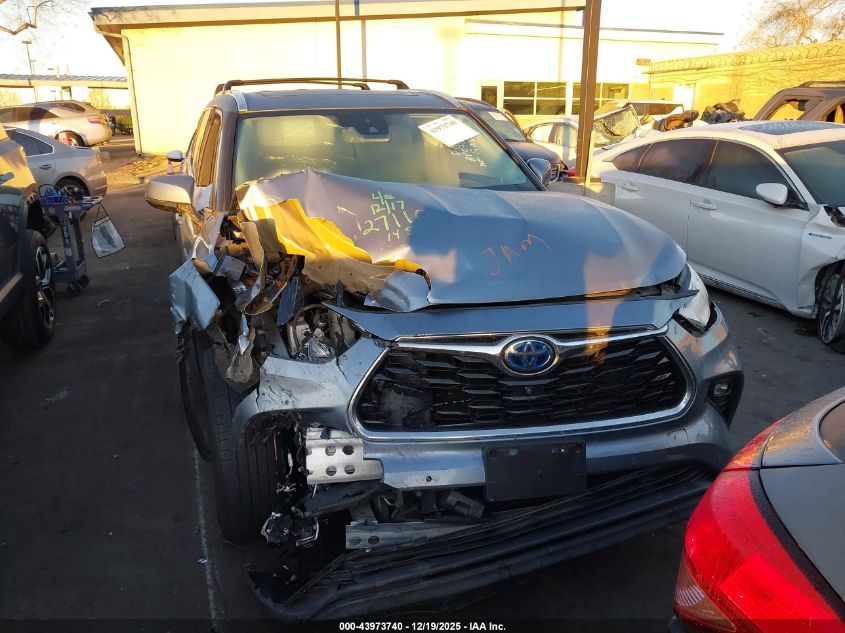 2020 Toyota Highlander Hybrid Limited VIN: 5TDYARAH3LS001458 Lot: 43973740