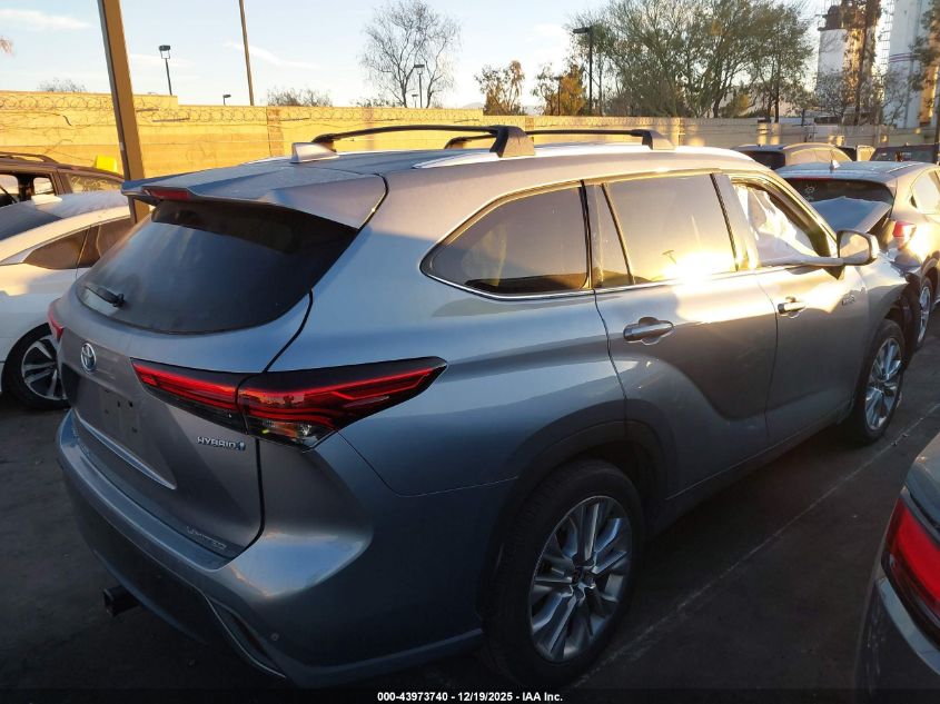 2020 Toyota Highlander Hybrid Limited VIN: 5TDYARAH3LS001458 Lot: 43973740