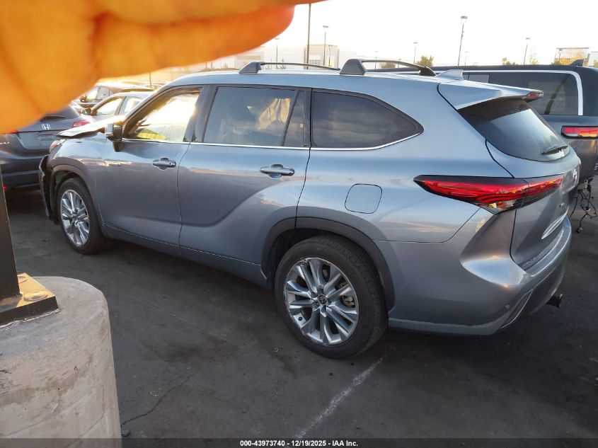 2020 Toyota Highlander Hybrid Limited VIN: 5TDYARAH3LS001458 Lot: 43973740