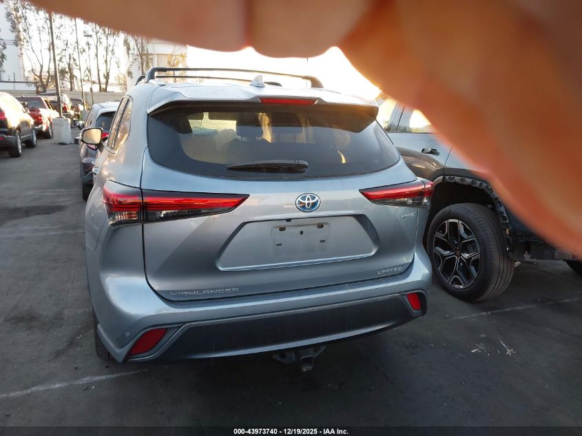 2020 Toyota Highlander Hybrid Limited VIN: 5TDYARAH3LS001458 Lot: 43973740