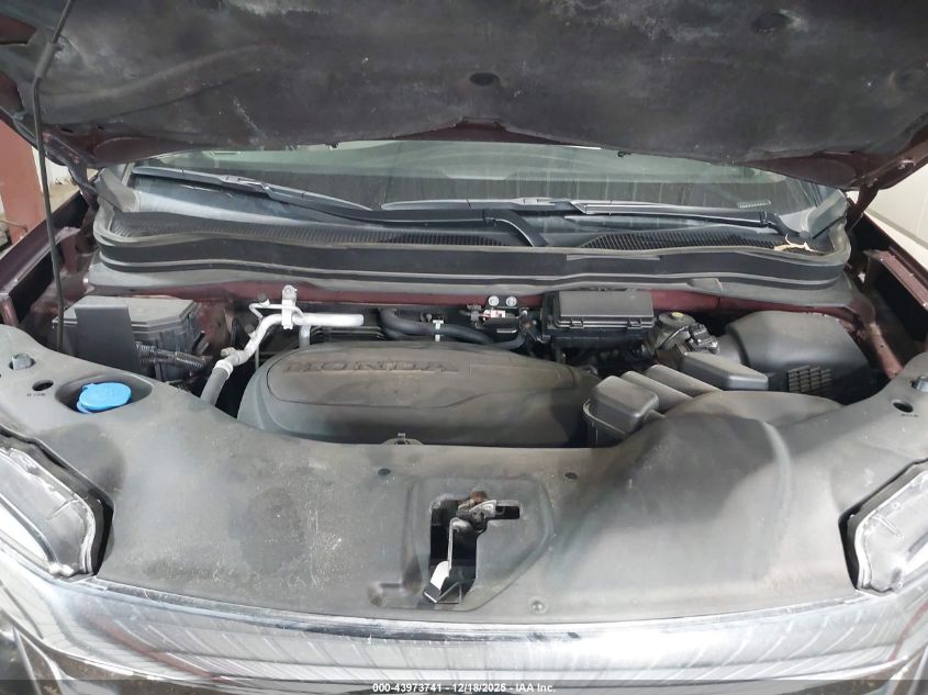 2021 Honda Pilot Awd Ex-L VIN: 5FNYF6H5XMB024124 Lot: 43973741