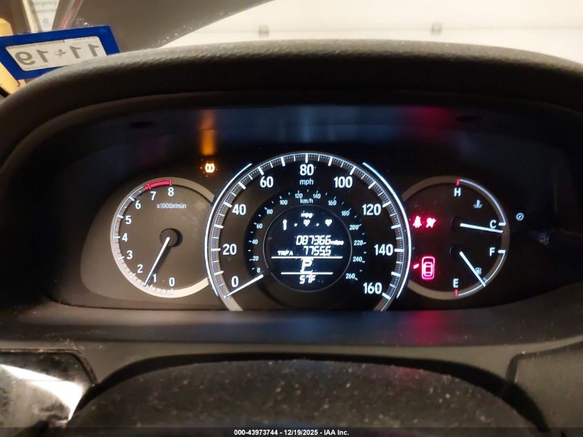 2016 Honda Accord Lx VIN: 1HGCR2F34GA120860 Lot: 43973744