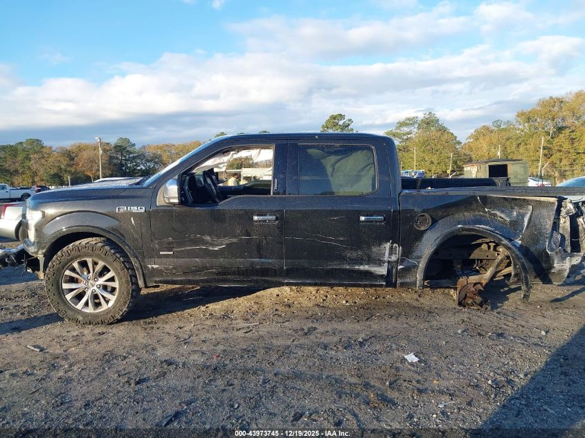 2015 Ford F-150 Lariat VIN: 1FTEW1EG2FFA13127 Lot: 43973745