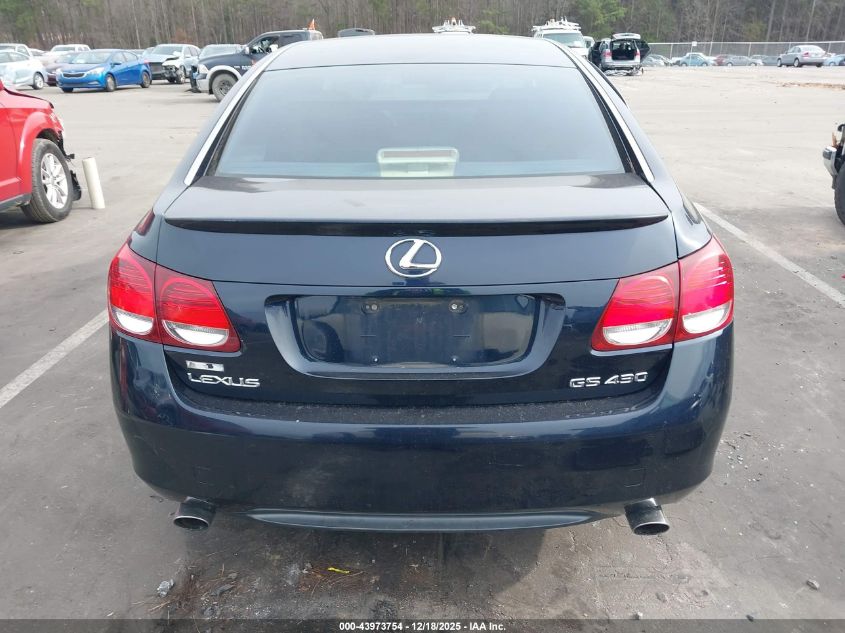 2006 Lexus Gs 430 VIN: JTHBN96S765010249 Lot: 43973754