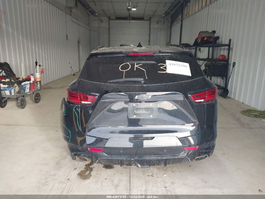 2025 Chevrolet Blazer Awd Rs VIN: 3GNKBKRS0SS102551 Lot: 43973759