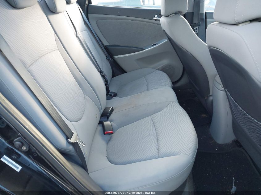 2012 Hyundai Accent Gls VIN: KMHCU4AE6CU134233 Lot: 43973770