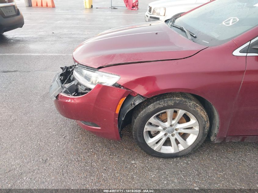 2017 Chrysler 200 Touring VIN: 1C3CCCFB3HN510957 Lot: 43973771