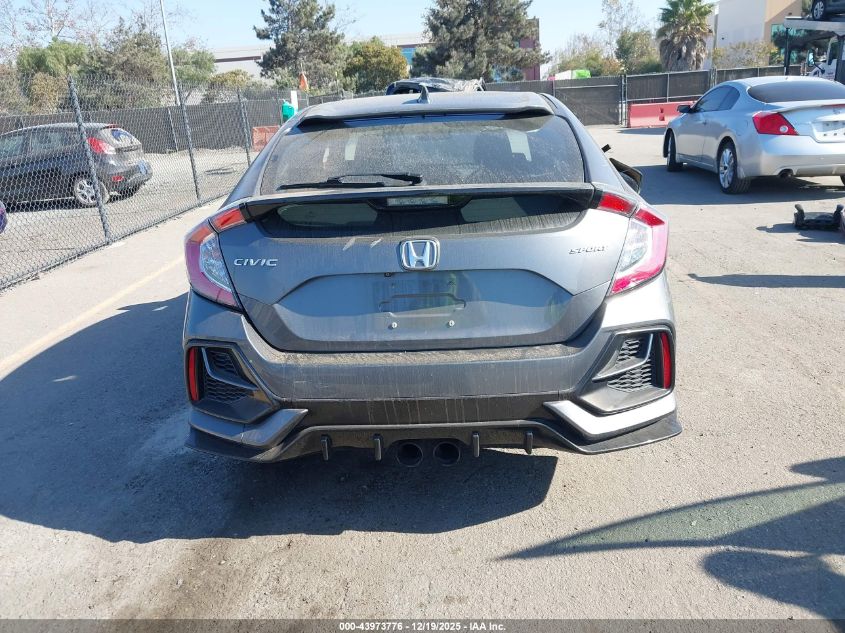 2021 Honda Civic Sport VIN: SHHFK7H4XMU409973 Lot: 43973776