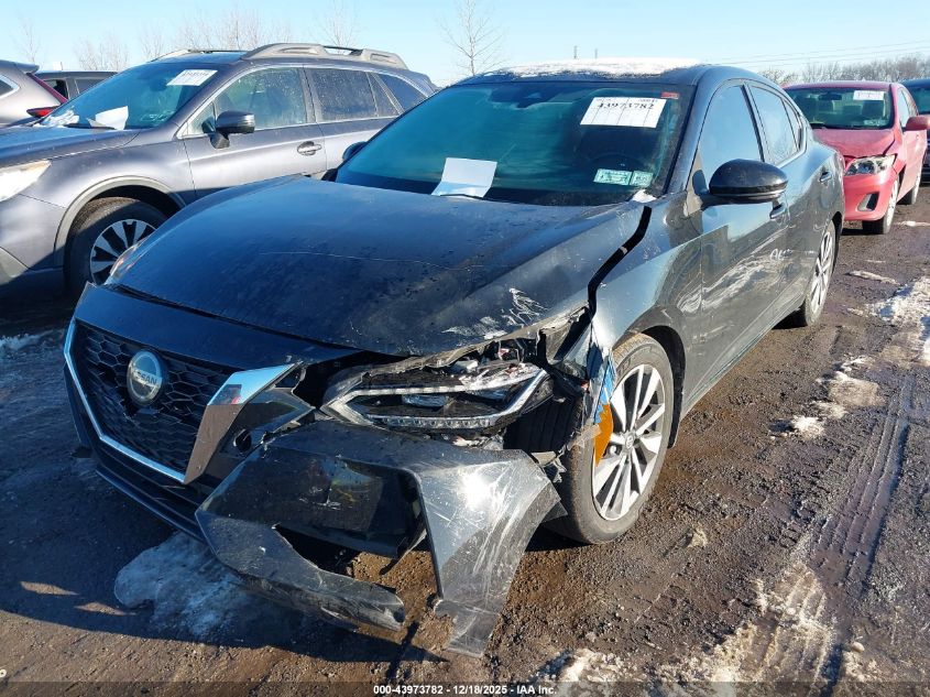 2020 Nissan Sentra Sv Xtronic Cvt VIN: 3N1AB8CV6LY291556 Lot: 43973782