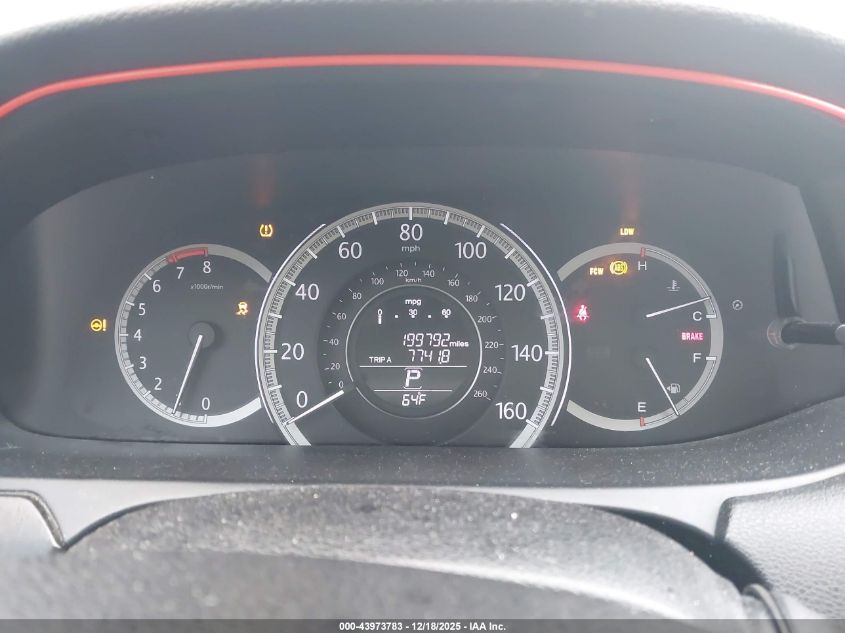 2013 Honda Accord Ex-L VIN: 1HGCR2F80DA228433 Lot: 43973783