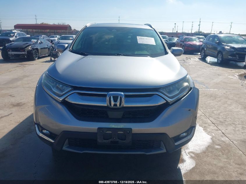 2017 Honda Cr-V Touring VIN: 2HKRW1H98HH516796 Lot: 43973785