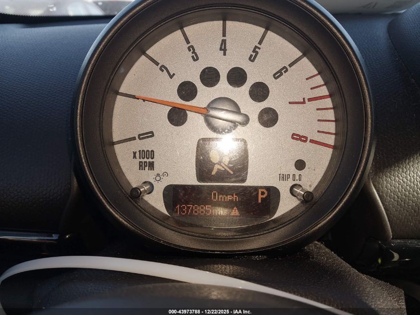 2012 Mini Cooper Countryman VIN: WMWZB3C51CWM05812 Lot: 43973788