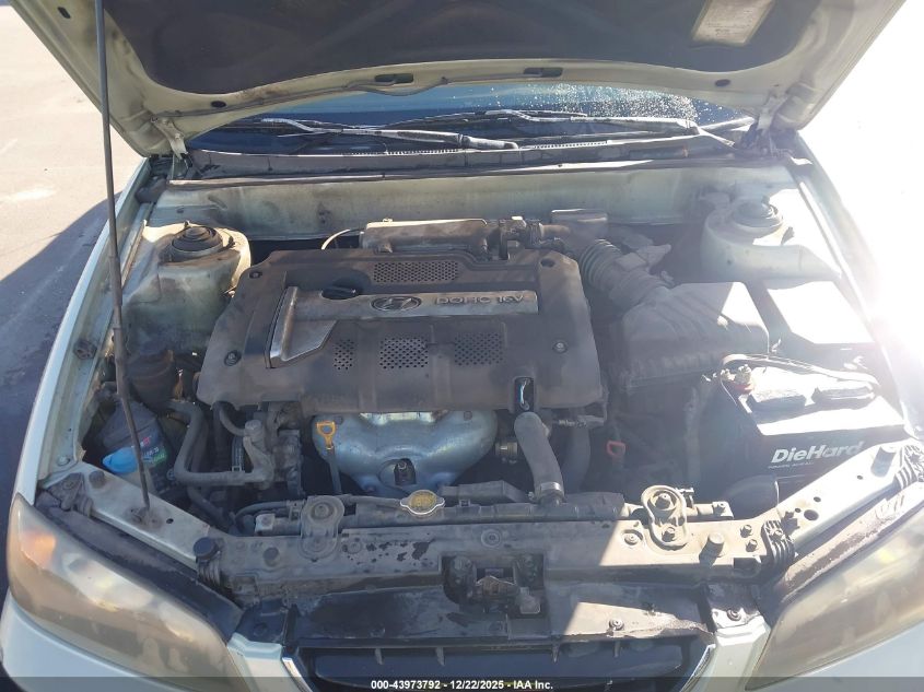 2004 Hyundai Elantra Gls/Gt VIN: KMHDN46D24U866569 Lot: 43973792