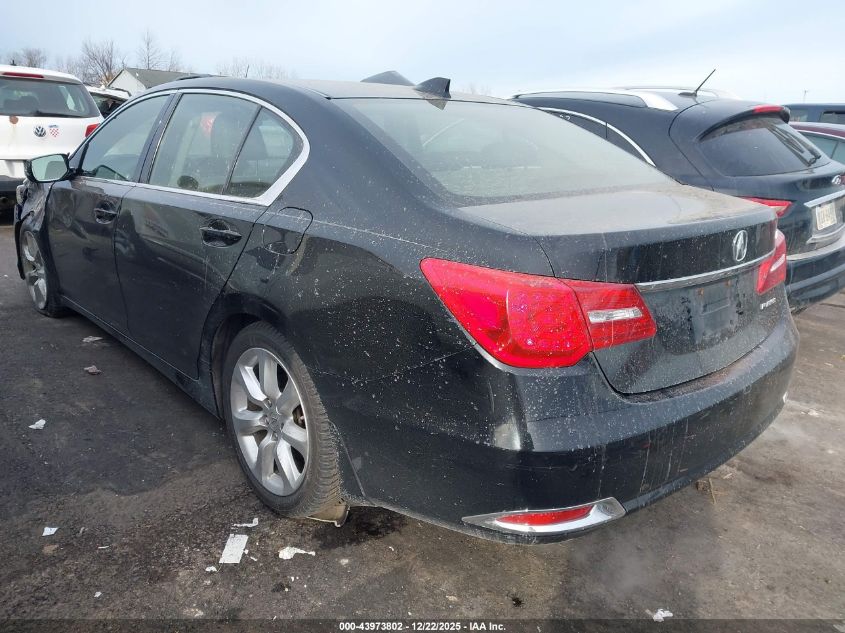 2014 Acura Rlx VIN: JH4KC1F34EC004726 Lot: 43973802