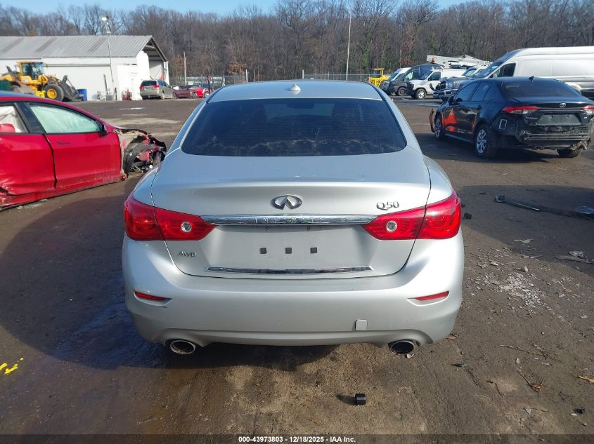 2015 Infiniti Q50 Premium VIN: JN1BV7AR8FM421324 Lot: 43973803