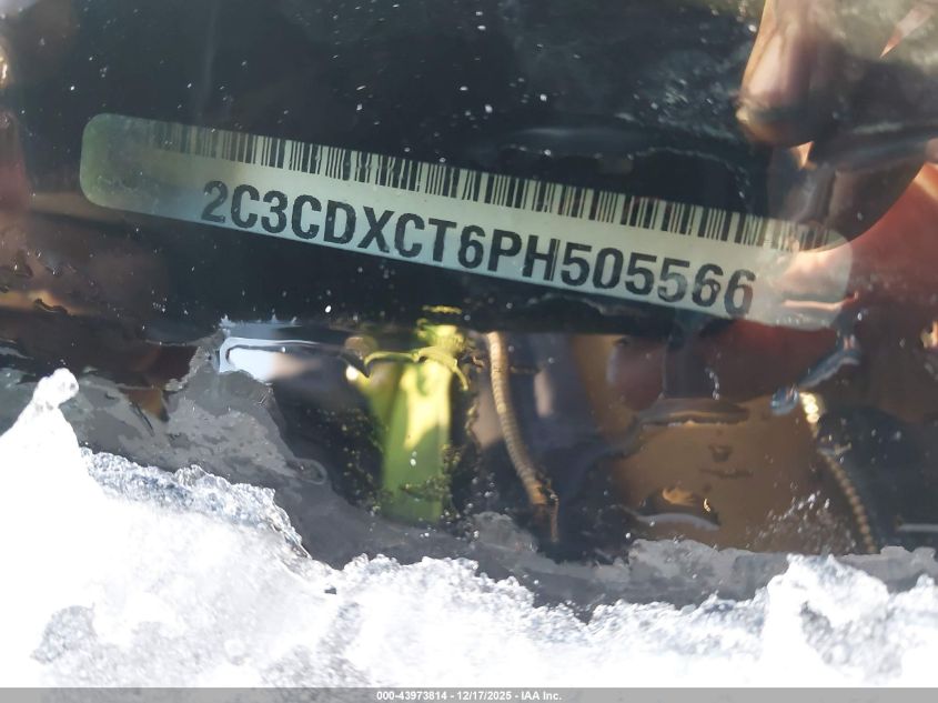 2023 Dodge Charger R/T VIN: 2C3CDXCT6PH505566 Lot: 43973814